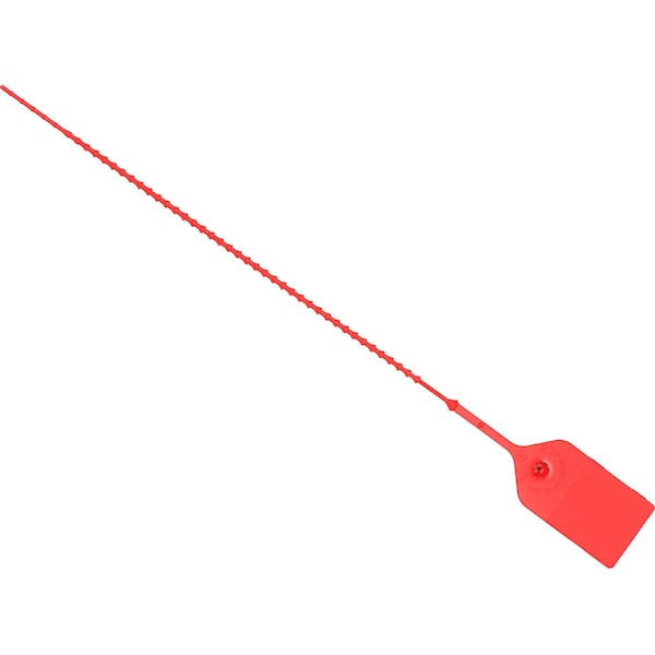 Adjustable Extinguisher Tamper Seal, 9L, Red, 100PK